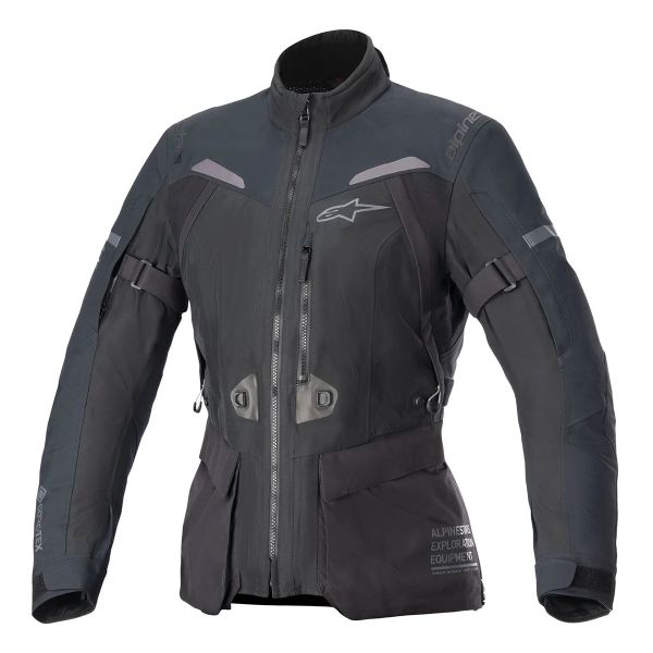 Giacche Moto Lunghe Alpinestars Stella ST-7 2L Gore-Tex Black Dark Grey Giacche Moto Lunghe Alpinestars Stella ST-7 2L Gore-Tex Black Dark Grey