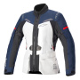 Giacche Moto Lunghe Alpinestars Stella ST-7 2L Gore-Tex Ice Grey Dark Blue Black