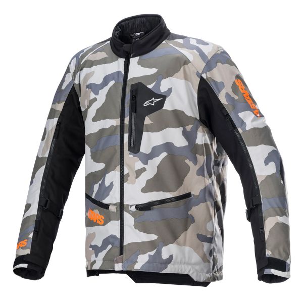 Giacche Moto Lunghe Alpinestars Venture XT Mojave Camo Orange Fluo