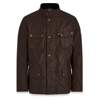 Giacche Moto Lunghe Belstaff Crosby 2 Tech Wax Mahogany Giacche Moto Lunghe Belstaff Crosby 2 Tech Wax Mahogany