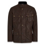 Giacche Moto Lunghe Belstaff Crosby 2 Tech Wax Mahogany
