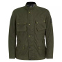 Giacche Moto Lunghe Belstaff Crosby New Tech Forest Green