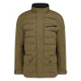 Giacche Moto Lunghe Belstaff Calder Olive Piumino