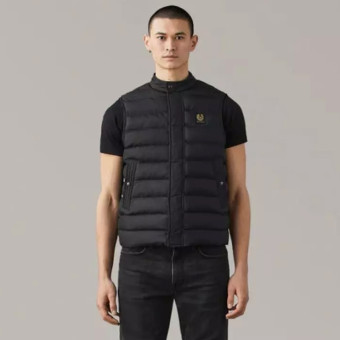 Belstaff Doudoune Sans Manches Clima Nero