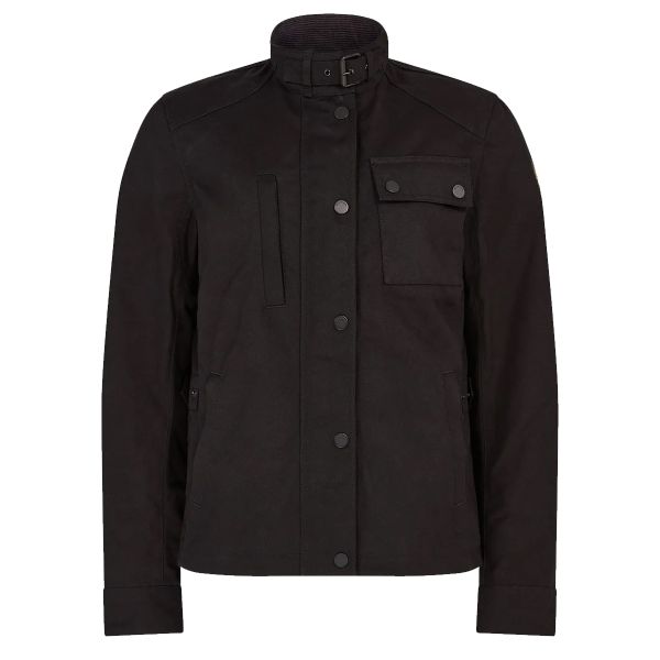 Giacche Moto Lunghe Belstaff Kate's Cottage Nero