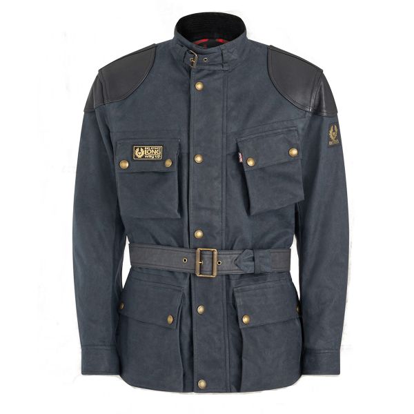 Giacche Moto Lunghe Belstaff Mcgregor Pro Vintage Black