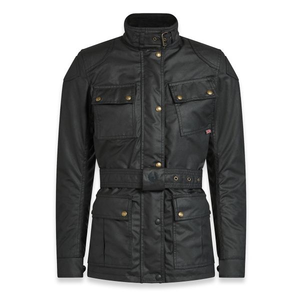 Giacche Moto Lunghe Belstaff Trialmaster Pro Lady Wax Black Giacche Moto Lunghe Belstaff Trialmaster Pro Lady Wax Black