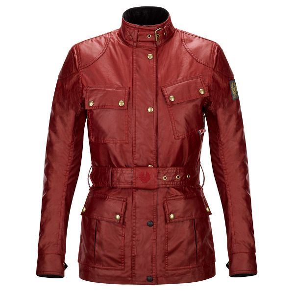 Giacche Moto Lunghe Belstaff Trialmaster Pro Lady Wax Racing Red Giacche Moto Lunghe Belstaff Trialmaster Pro Lady Wax Racing Red