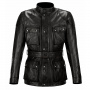 Giacche Moto Lunghe Belstaff Trialmaster Pro Leather Antique Black