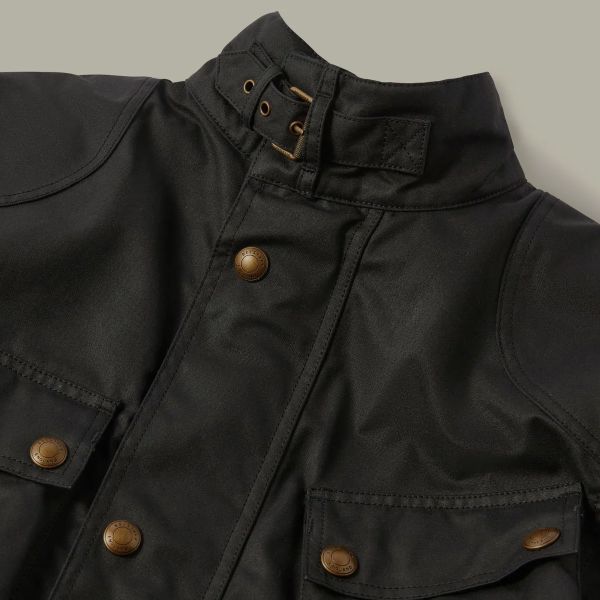 Belstaff Cera Trialmaster 8 oz nero