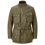 Giacche Moto Lunghe Belstaff Trialmaster Wax 8oz Olive Green