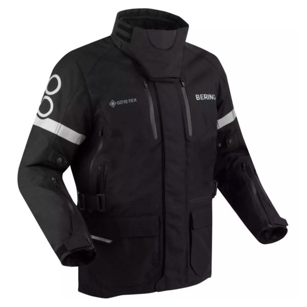 Giacche Moto Lunghe Bering Antarctica Gore-Tex Black