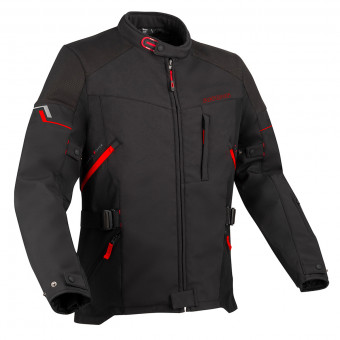 Giacche Moto Lunghe Bering Cobalt Black Red