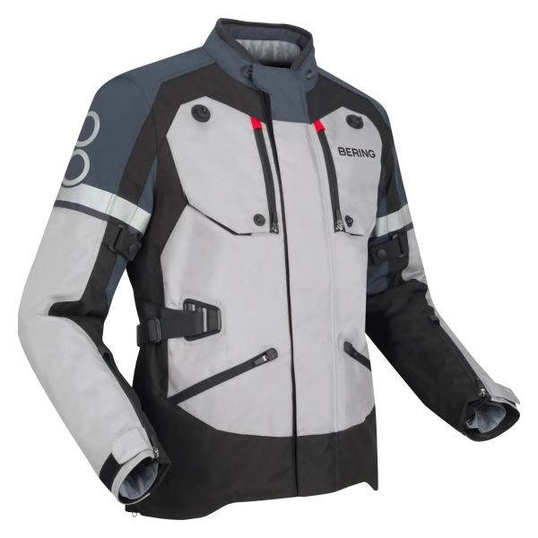 Giacche Moto Lunghe Bering Halifax Anthracite Grey Giacche Moto Lunghe Bering Halifax Anthracite Grey