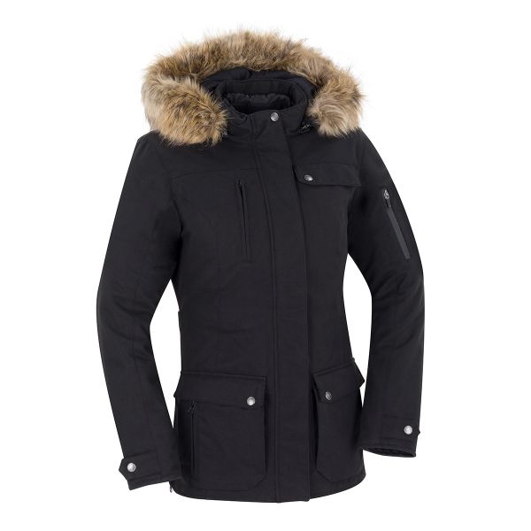 Giacche Moto Lunghe Bering Lady Artefact Black