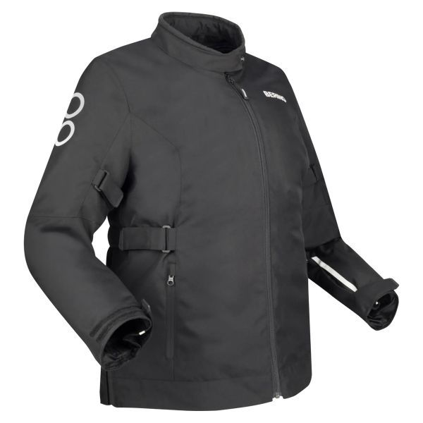 Giacche Moto Lunghe Bering Lady Pamela Queen Size Black White