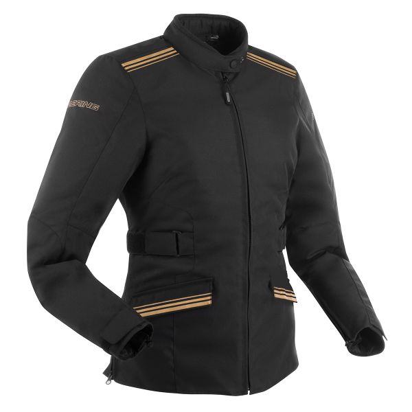 Giacche Moto Lunghe Bering Lady Shine Black Gold Giacche Moto Lunghe Bering Lady Shine Black Gold