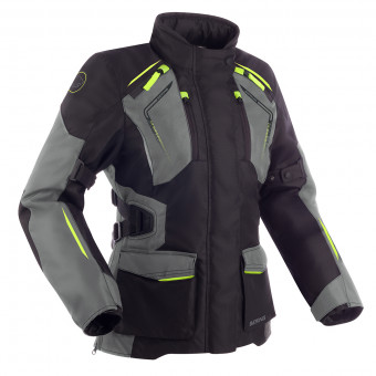 Giacche Moto Lunghe Bering Lady Vision Black Grey