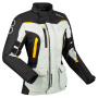 Giacche Moto Lunghe Bering Lady Zephyr Black Grey Yellow