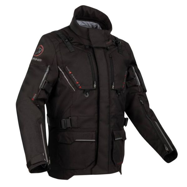 Giacche Moto Lunghe Bering Nordkapp Black