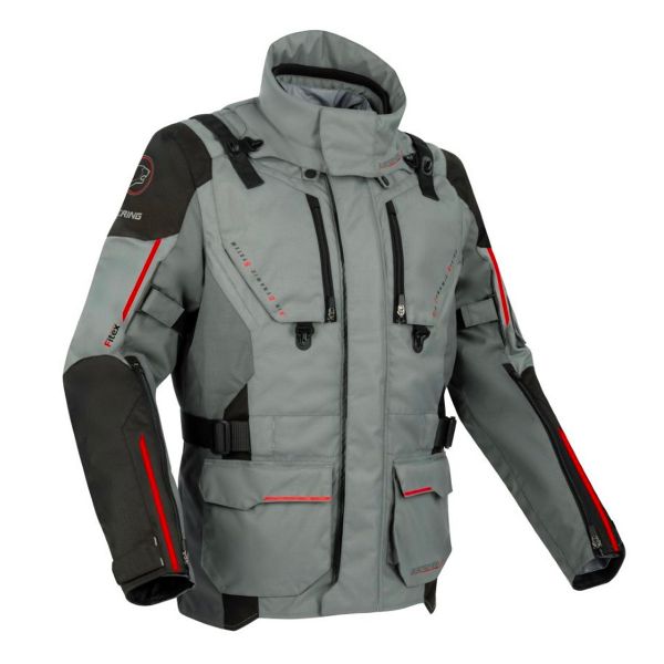 Giacche Moto Lunghe Bering Nordkapp Grey