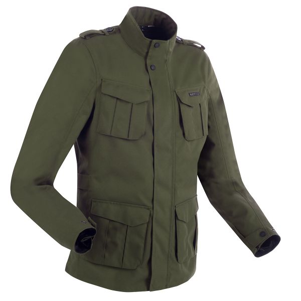 Giacche Moto Lunghe Bering Norris Evo Kaki Giacche Moto Lunghe Bering Norris Evo Kaki