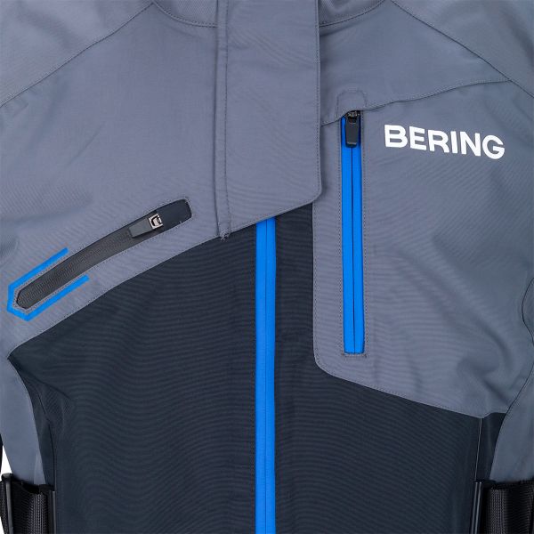 Bering Giacca Oxygen Grigio nero blu