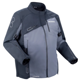 Giacche Moto Lunghe Bering Giacca Oxygen King Size nero grigio