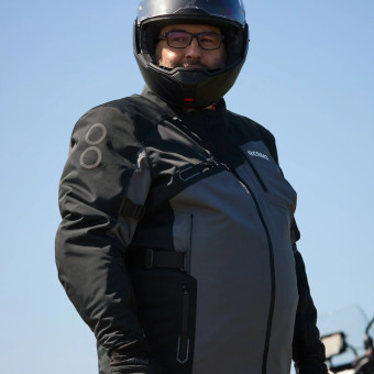 Bering Giacca Oxygen King Size nero grigio