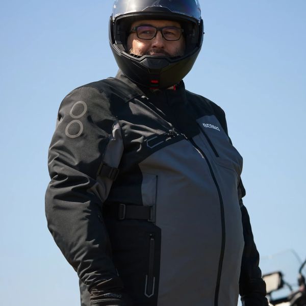 Bering Giacca Oxygen King Size nero grigio