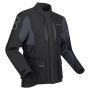 Giacche Moto Lunghe Bering Siberia Black Grey