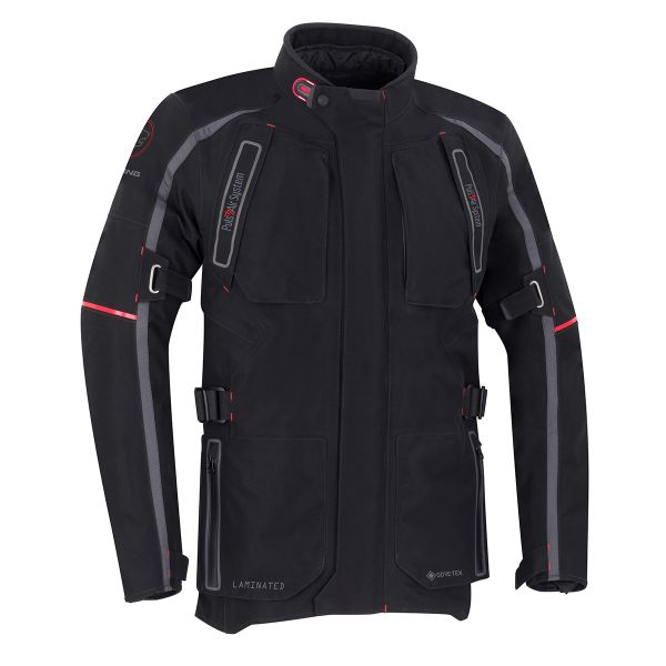 Giacche Moto Lunghe Bering Tijuana Gore-Tex Black