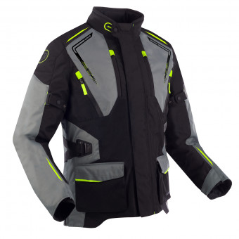 Giacche Moto Lunghe Bering Vision Black Grey