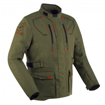 Giacche Moto Lunghe Bering Voyager Kaki