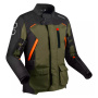Giacche Moto Lunghe Bering Zephyr Black Kaki Orange