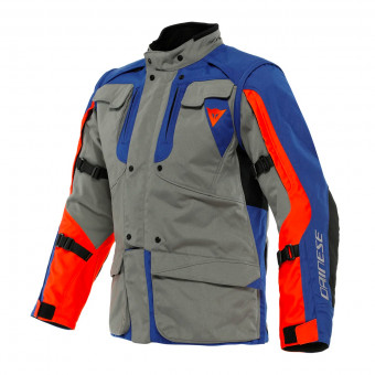 Giacche Moto Lunghe Dainese Alligator Tex Charcoal Grey Sodalite Blue