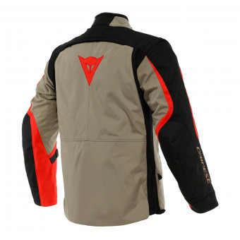 Dainese Alligator Tex Walnut Black Lava Red