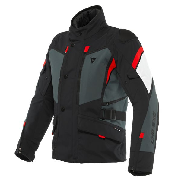 Giacche Moto Lunghe Dainese Carve Master 3 Gore-Tex Black Ebony Lava Red Giacche Moto Lunghe Dainese Carve Master 3 Gore-Tex Black Ebony Lava Red