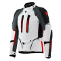 Giacche Moto Lunghe Dainese Super Adventure Absoluteshell Glacier Grey Iron Gate Red