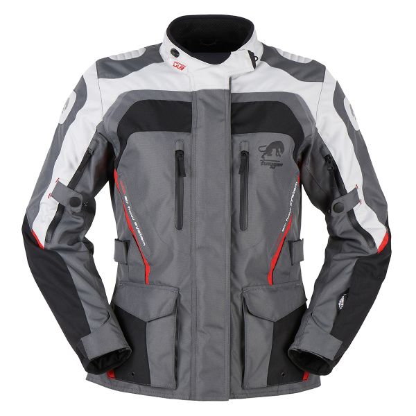 Giacche Moto Lunghe Furygan Apalache Lady Black Grey Red
