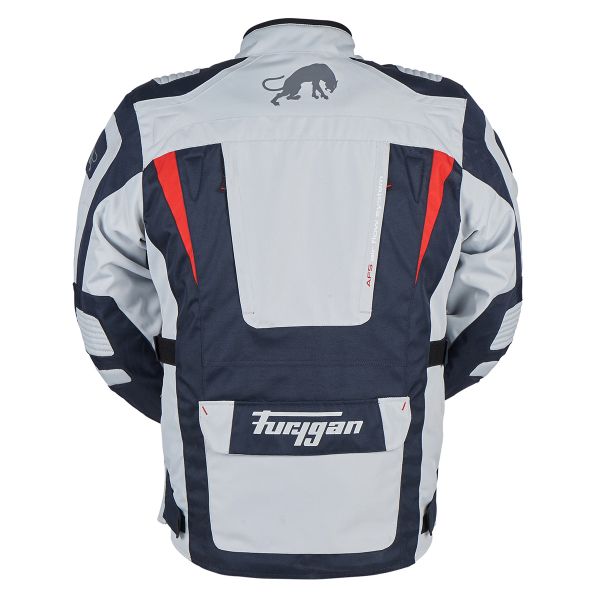 Furygan Apalaches Blue Pearl Red + Apalaches Pant Blue Pearl Red