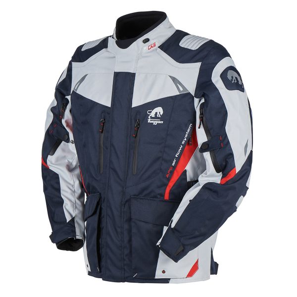 Furygan Apalaches Blue Pearl Red + Apalaches Pant Blue Pearl Red