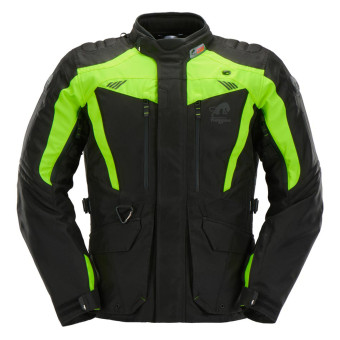 Giacche Moto Lunghe Furygan Apalaches Evo Black Yellow Stab