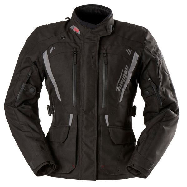 Giacche Moto Lunghe Furygan Apalaches Lady Evo Black Grey