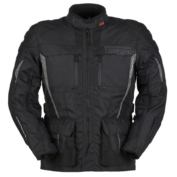 Giacche Moto Lunghe Furygan Brevent 3W1 Black Grey