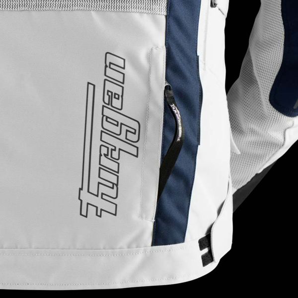 Furygan Brooks Vented + Blue Pearl Red