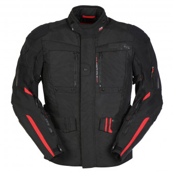 Giacche Moto Lunghe Furygan Explorer Black Red