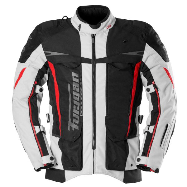 Giacche Moto Lunghe Furygan Montroc Kevlar Primaloft 3en1+ Black Pearl Red Giacche Moto Lunghe Furygan Montroc Kevlar Primaloft 3en1+ Black Pearl Red