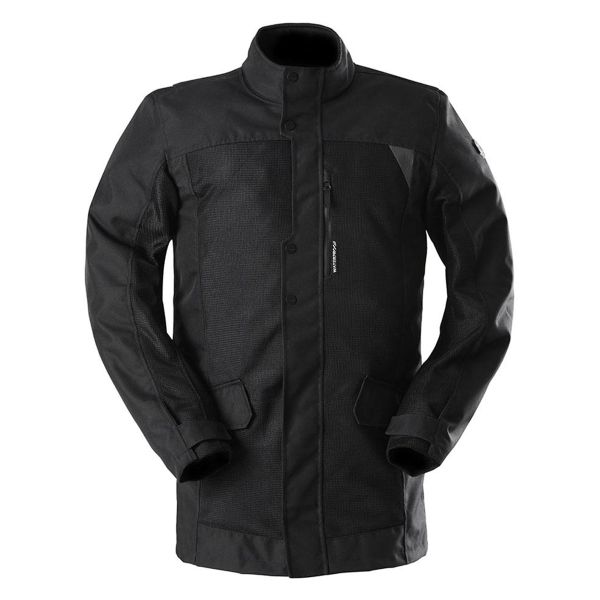 Giacche Moto Lunghe Furygan Oscar Vented Black Giacche Moto Lunghe Furygan Oscar Vented Black