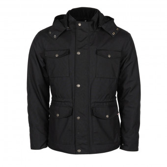 Giacche Moto Lunghe Helstons Barbade Black